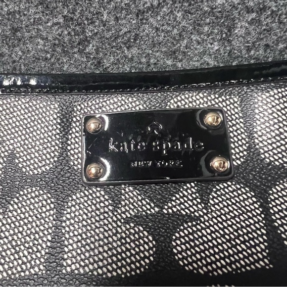 KATE SPADE Adrianne Pebbled Ace of Spades Universal Tablet Sleeve WLRU1241 Black - Picture 4 of 16